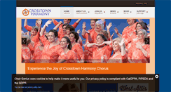 Desktop Screenshot of crosstownharmony.org
